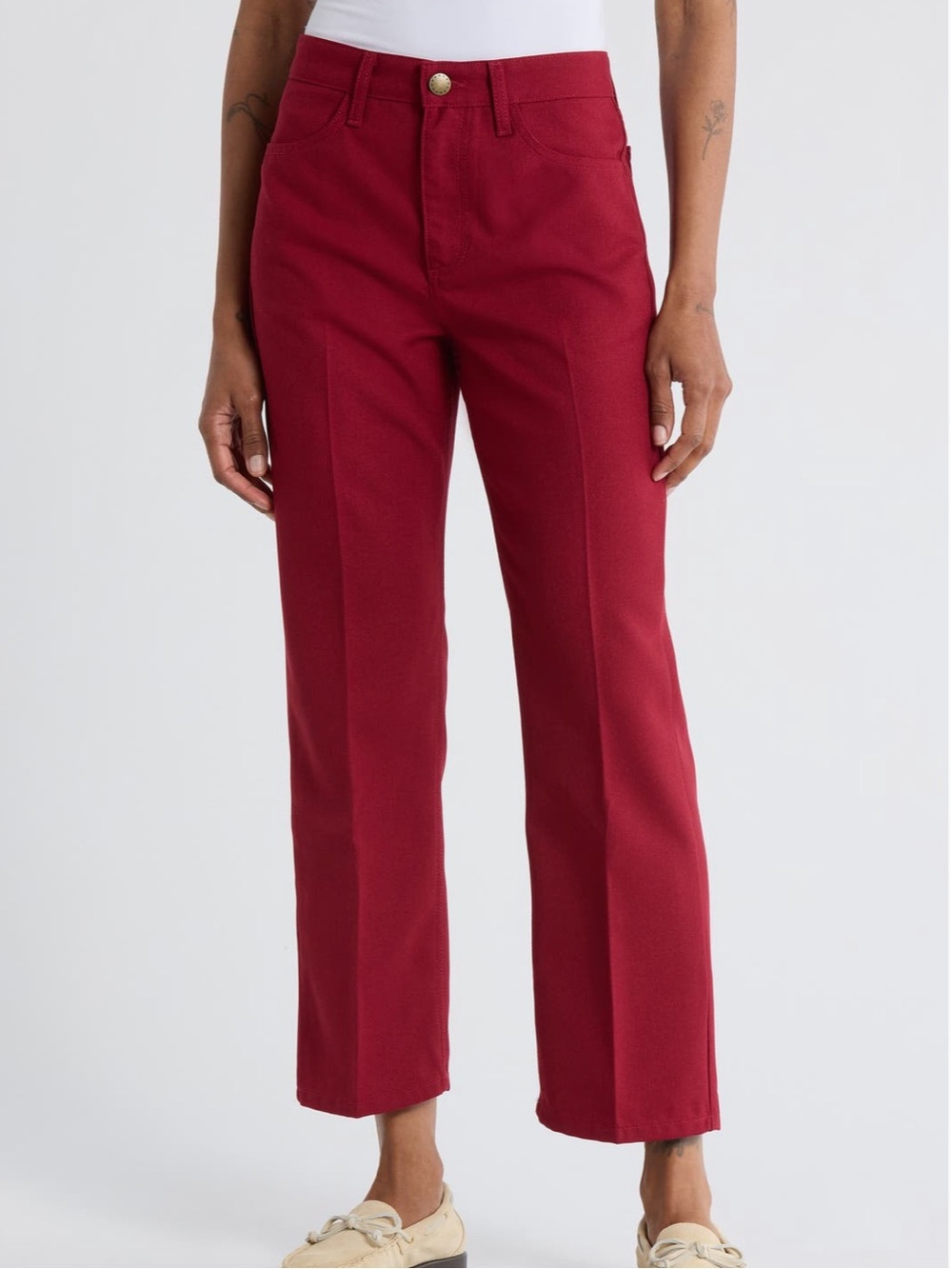 NWT THE GREAT The Kevin High Waist Pants Sz 26